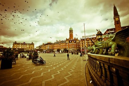 Rådhuspladsen, el corazón de Copenhague