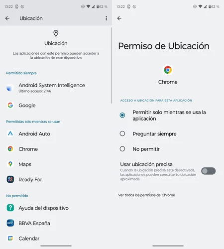 Ajustes Android 6