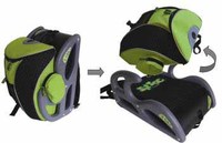 La mochila que se convierte en silla de coche