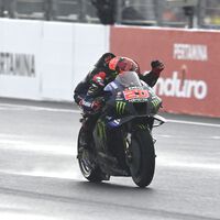 Fabio Quartararo se redimió de la lluvia gracias al agarre de Mandalika: "Hacía mucho que no me sentía tan bien con la moto" 