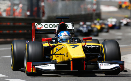 Los pilotos de DAMS se reparten las victorias en Mónaco y Sergio Canamasas se estrena en el podio