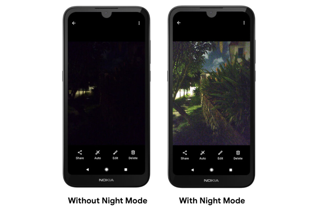 Google Camera Go recibe el modo de fotografía nocturna, primero en el Nokia 1.3