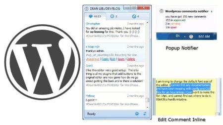 Gestiona los comentarios de tu blog desde el escritorio con Wordpress Comments Notifier