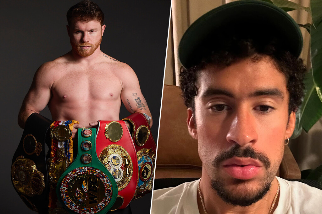 Bad Bunny reta en el ring a 'El Canelo' Álvarez. El cantante no contaba con que el Consejo Mundial de Boxeo dio luz verde para la pelea 