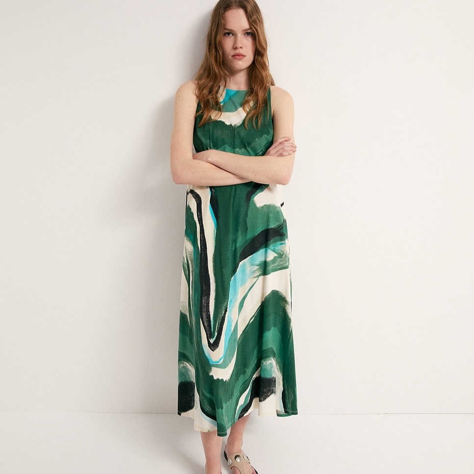 Vestido evasé Sfera