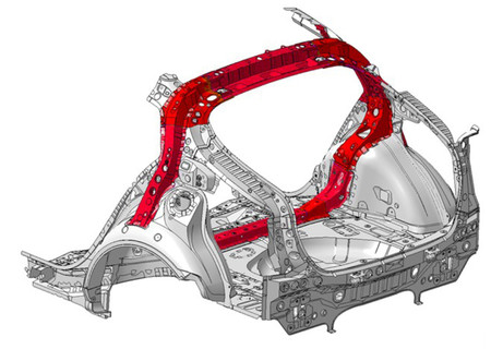 Chasis del Toyota CH-R