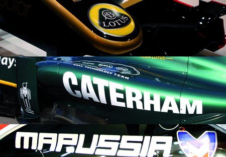 La comisión de la Fórmula 1 aprueba los cambios de nombre de Lotus, Caterham y Marussia