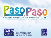 "Paso a paso": lema de la Semana Mundial de la Lactancia 2010