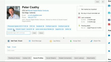 Nimble CRM, renovado servicio y una gestión de contactos más eficiente