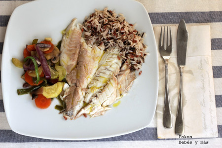 Hoy cena ligera: Pescado en papillote