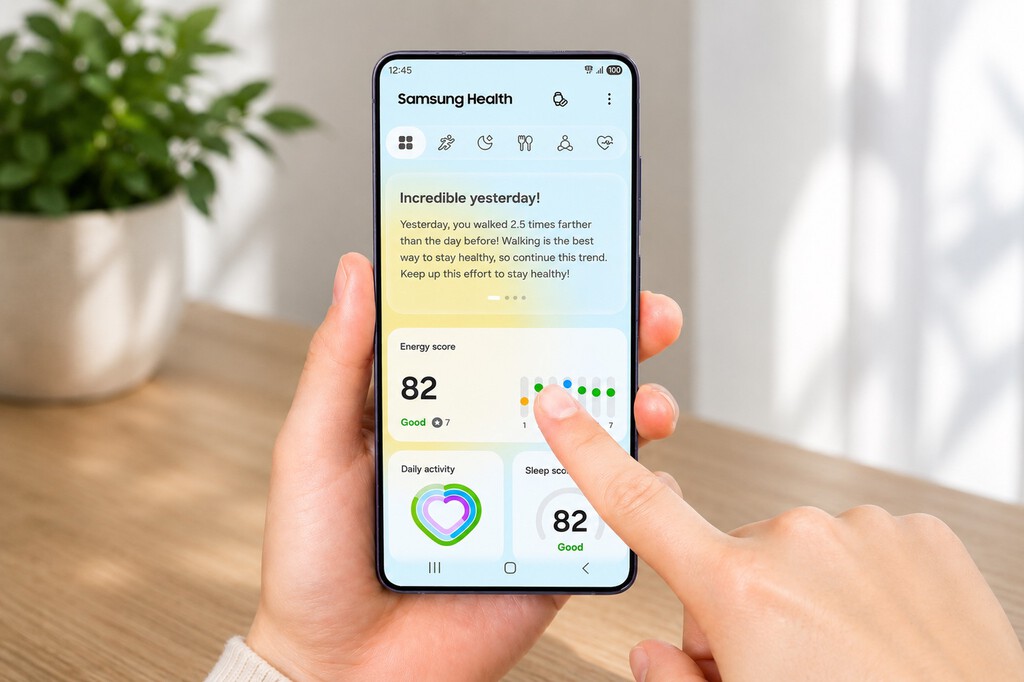 Samsung Health se prepara para la llegada del Galaxy Watch9: la IA va a ordenar todo lo que mide tu reloj