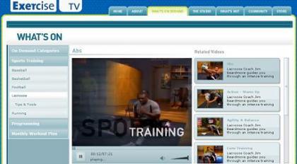 Exercise TV, se puede hacer ejercicio frente al ordenador
