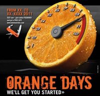 Orange Days 2011 el 6 y 7 de mayo en tu concesionario