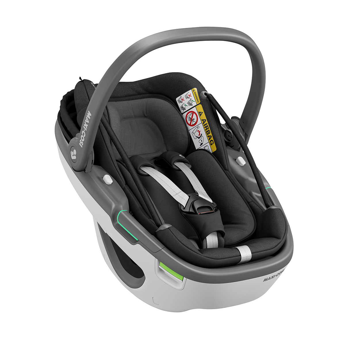Silla de auto Maxi-Cosi Coral i-Size (45 - 75 cm.) Essential Black negro