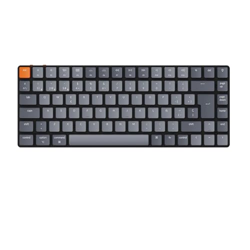 Keychron K3 Teclado Mecánico inalámbrico Ultra-Delgado, 75% 