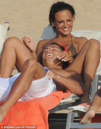Cristiano Ronaldo y Nereida Gallardo, tórridas escenas bajo el sol
