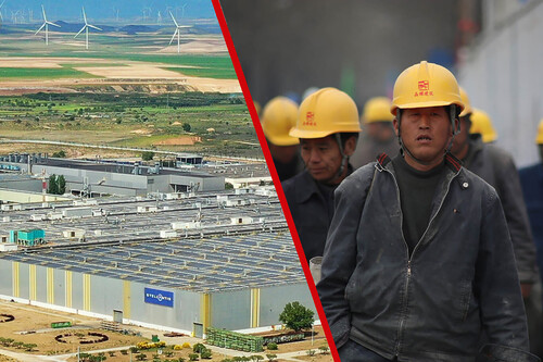 Factoria Stellantis Zaragoza Obreros China