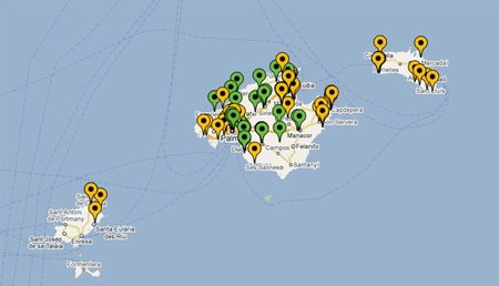 mapa wifi de Baleares