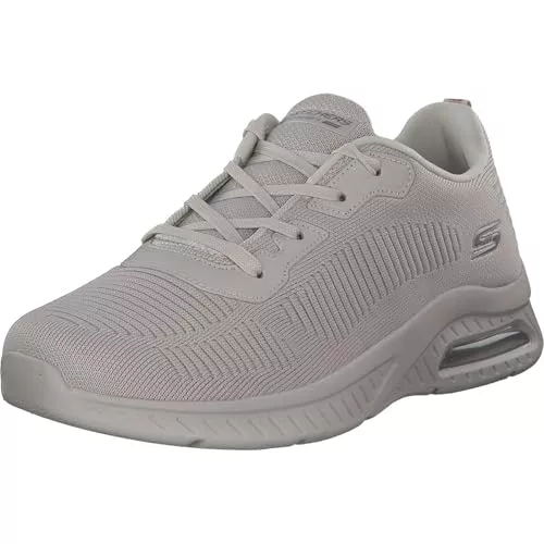 Skechers Squad Air, Zapatillas Mujer, Natural, 35 EU