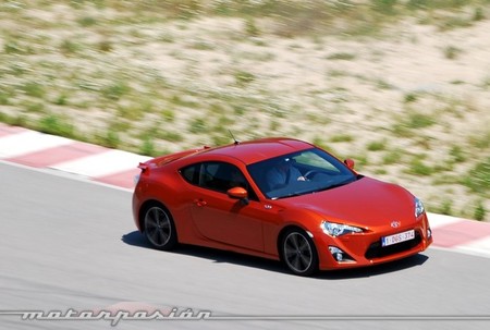 Toyota GT 86 en pista