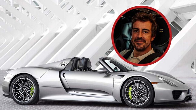 Fernando Alonso Porsche 918