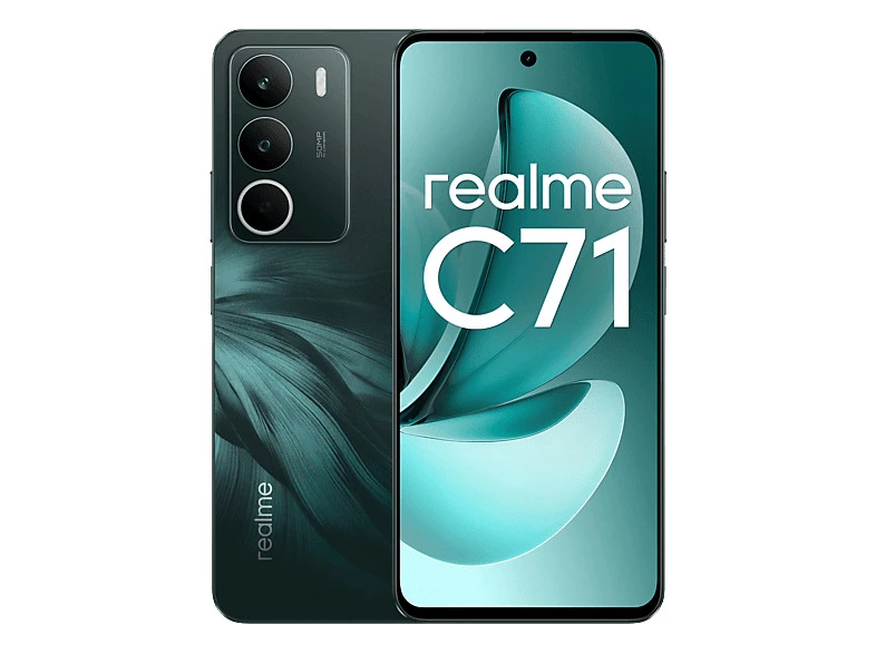 Móvil - realme C71, Verde, 256 GB, 8 GB RAM, 6.67" Eye Comfort 120Hz, UNISOC