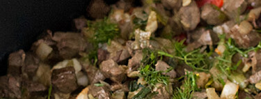 Frito mallorquín, receta tradicional de la gastronomía balear