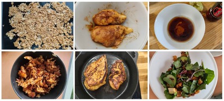 Pasos Ensalada Arroz Crujiente