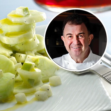 El chef Martín Berasategui tiene la ensalada de pepino perfecta: “Desconfía de los pepinos que sean descomunalmente grandes”