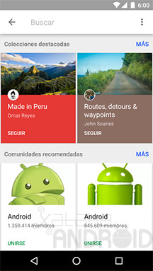 Nuevo Google+