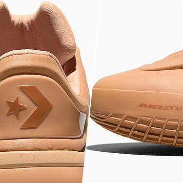 Las nuevas zapatillas de Converse en color arcilla se alejan de lo tradicional convirtiéndose en el modelo más escultórico que llevarás en primavera 