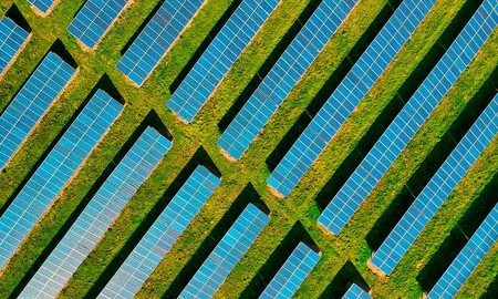 Paneles solares fotovoltaica renovable