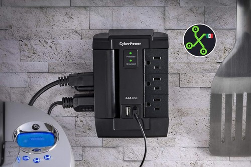 supresor de picos voltaje cyberpower amazon oferta descuento