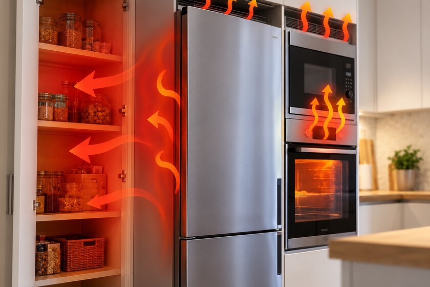 Flujo De Calor En Cocina Moderna