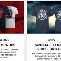 Ofertas en camisetas frikis en Zavvi: estrena este verano ahorrando de varios modos 