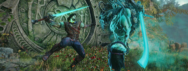 "Hay muchos RPG con estadísticas, pero nuestro juego no es así". Nada de porcentajes de fuerza, el progreso de Blades of Fire lo marcan las armas 