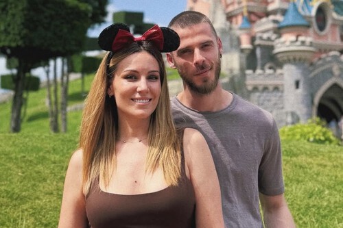 Edurne y De Gea