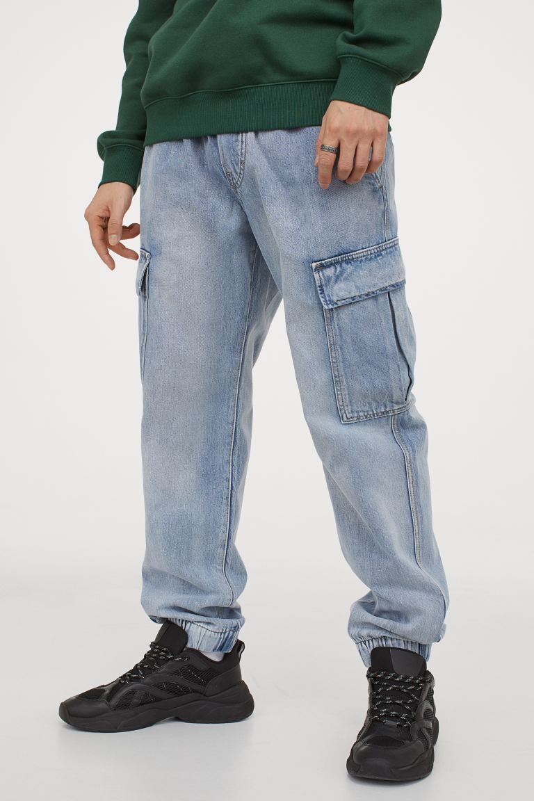 Damen Jeans Weit Geschnitten Low Waist - Vintage Baggy Hose Im Boyfriend-Style