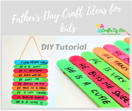 Fathers Day Craft Ideas For Kids Popsicle Stick Craft