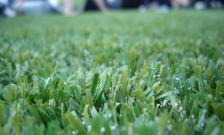Mantenimiento del jardín a coste 0 empleando césped artificial