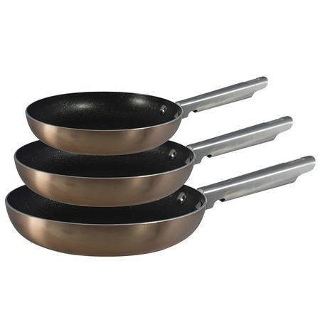 El set de tres sartenes San Ignacio en aluminio está por 32,57 euros con envío gratis en Amazon