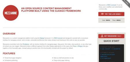 Mezzanine, otro más en la familia de los CMS... pero esta vez el padre es Django