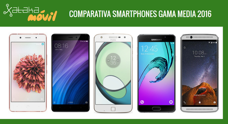 Comparativa definitiva smartphones de gama media en 2016