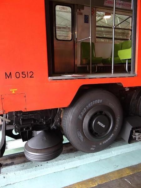 El Metro de la Ciudad de México utiliza llantas Bridgestone