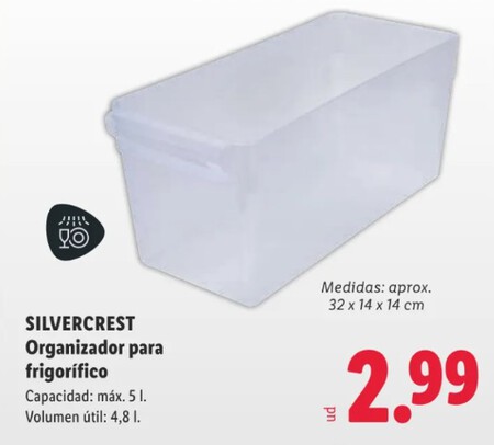 Organizador de frigorífico Lidl