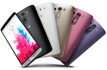 El LG G3 estará pronto disponible en rosa y violeta