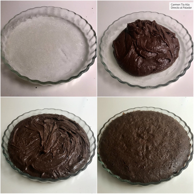 Brownie en microondas en cinco minutos, receta de cocina fácil