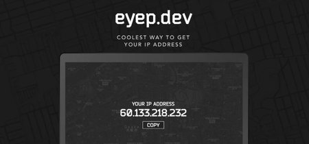 Eyep, una de las forma más geniales de saber tu dirección IP