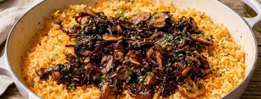 Cómo hacer un arroz al ajillo con champiñones de lata: ideal para una comida deliciosa y llena de sabor 