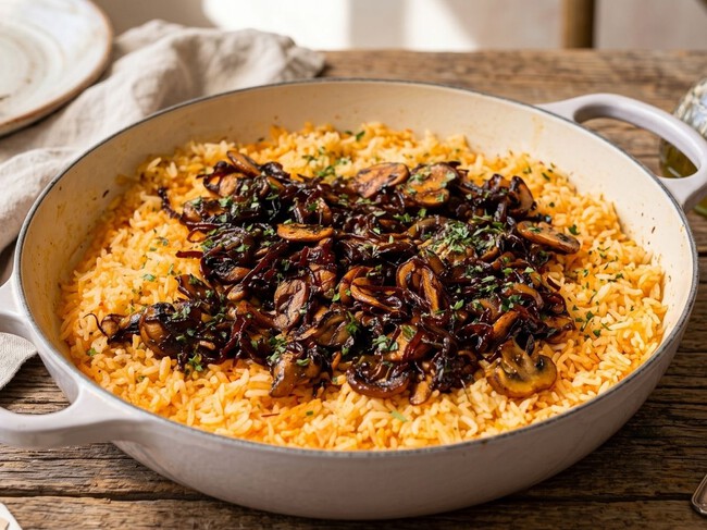Arroz Al Guajillo